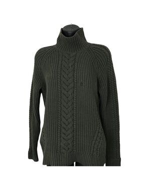 Lululemon Forest Green Turtle Neck Sweater Size 4